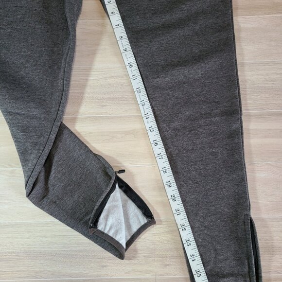 NWT Royal Athletics Grey Fleece Joggers | Zip Ankles Size Small Sweatpants - Picture 8 of 8